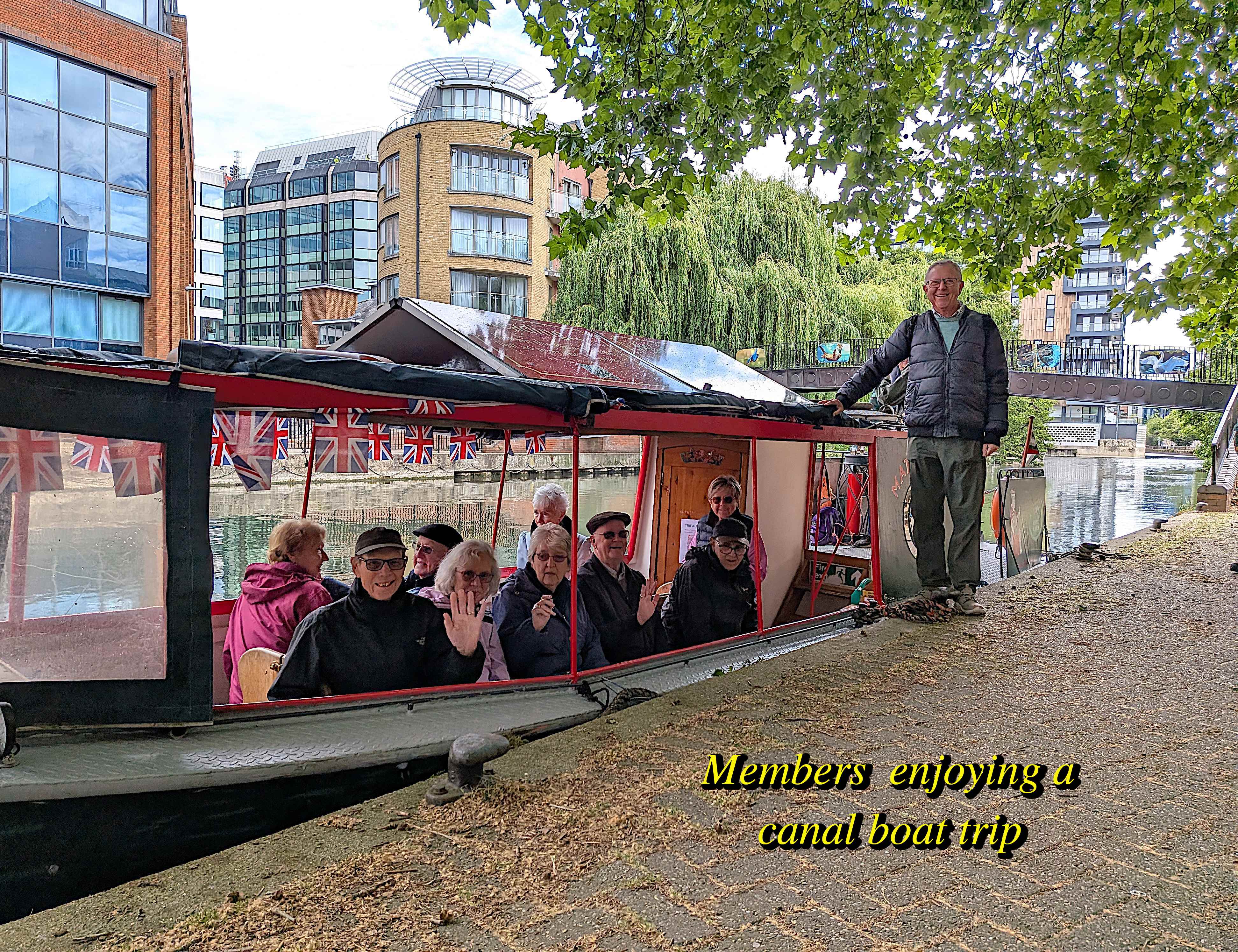 Canal boat trip